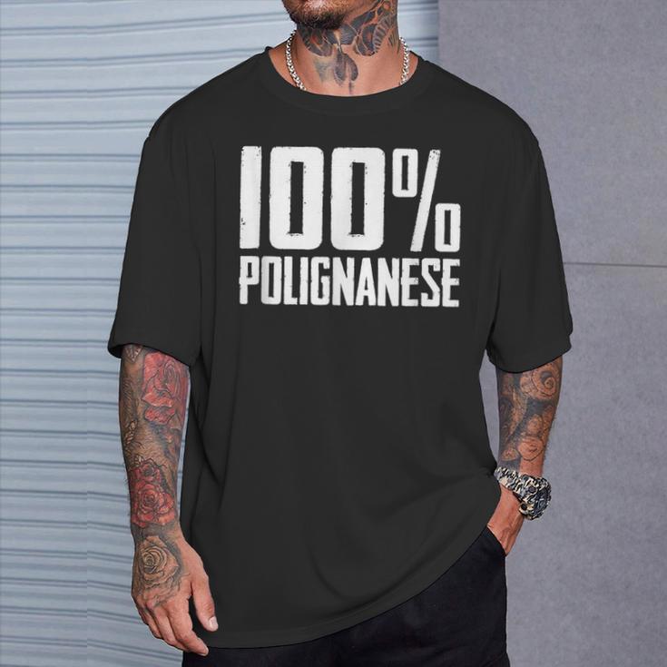 100 Polignanese Polignano A Mare Tシャツ 彼への贈り物