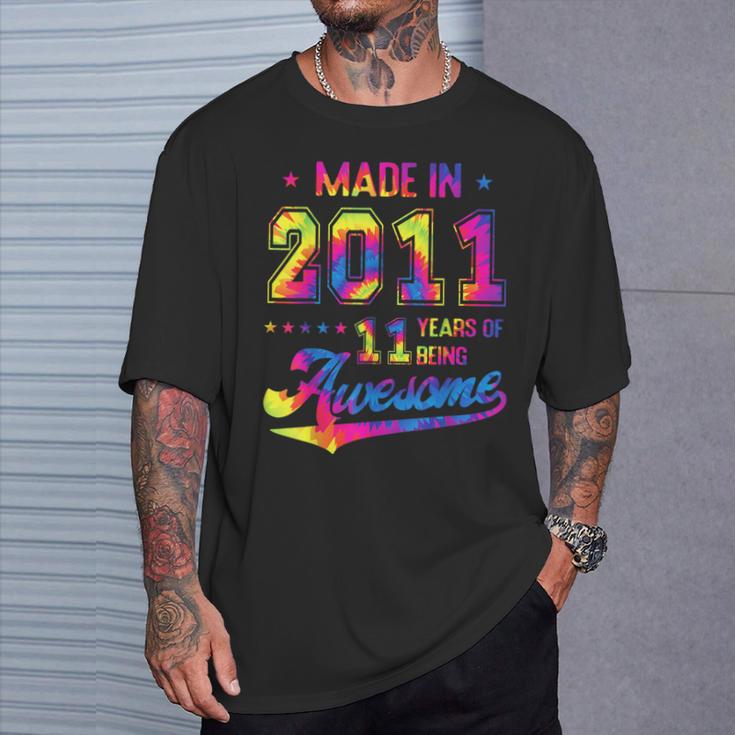 11歳男の子女の子 2011年生まれビンテージ11歳の誕生日 Tシャツ 彼への贈り物