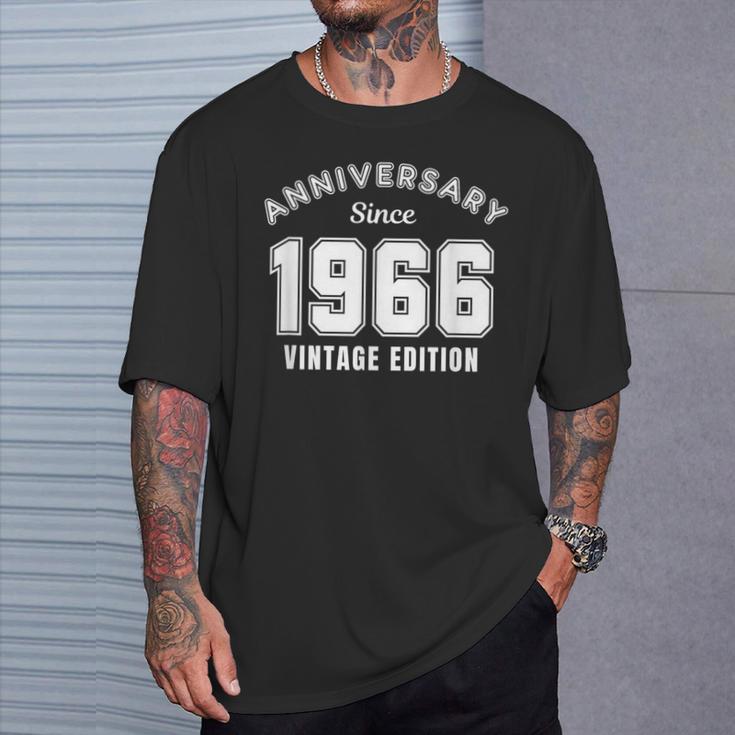 1966年記念 誕生日 還暦祝い 西暦1966年 昭和41年お祝い Tシャツ 彼への贈り物