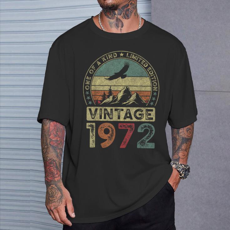 1972年ヴィンテージ、限定版、54歳の誕生日、54歳 Tシャツ 彼への贈り物