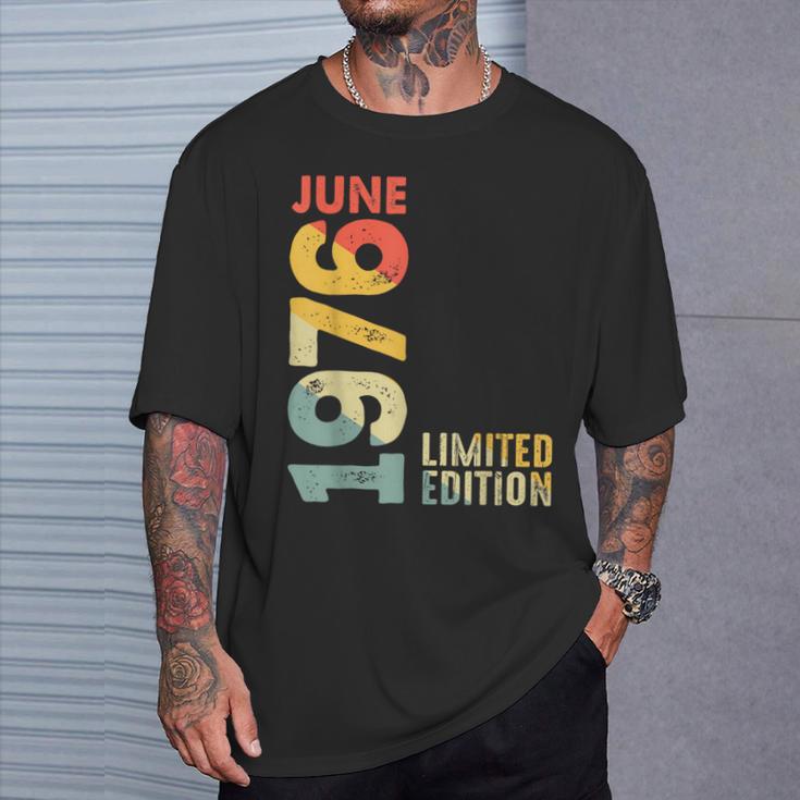 1976 限定版 1976年6月 レトロ 1976 ヴィンテージ 1976 Tシャツ 彼への贈り物