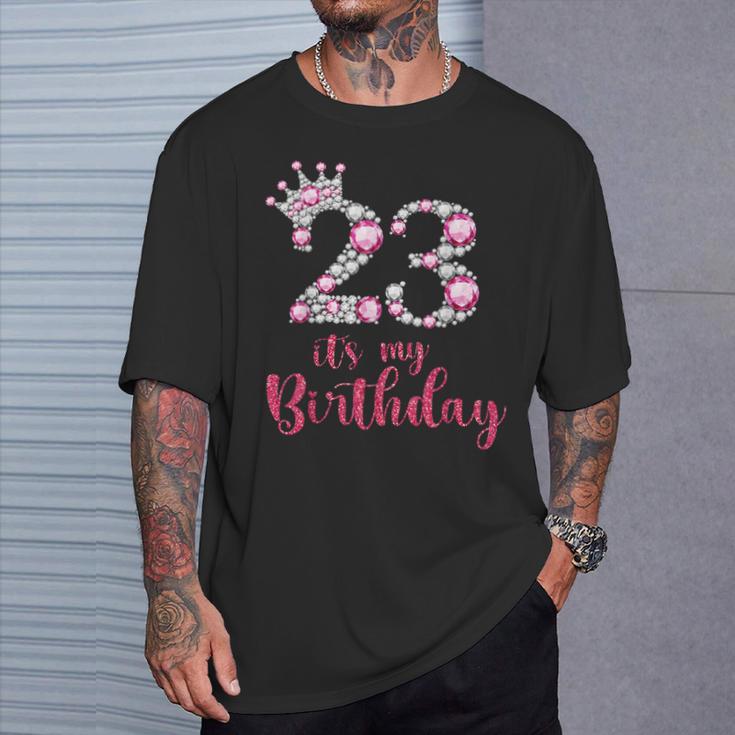 23 It's My Birthday 23歳の誕生日 23歳の誕生日 Tシャツ 彼への贈り物