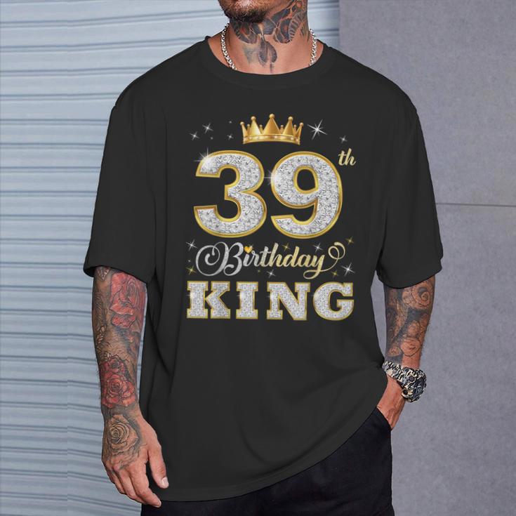 39歳の誕生日キング 39歳の誕生日パーティー Tシャツ 彼への贈り物