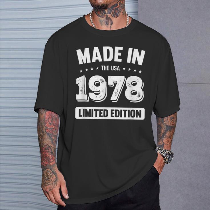 40歳の誕生日ギフトtシャツ Made In 1978 1978 シャツ Tシャツ 彼への贈り物
