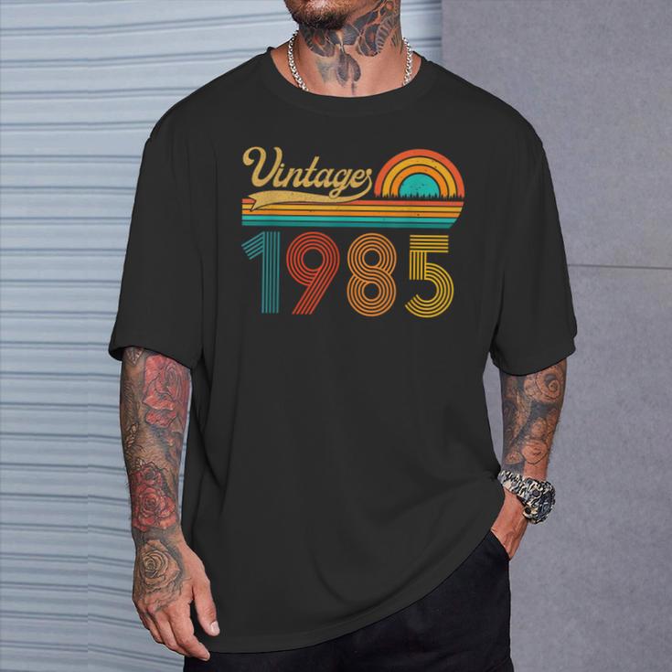 41歳の誕生日プレゼント 41歳 男性 女性 レトロ ヴィンテージ 1985 Tシャツ 彼への贈り物