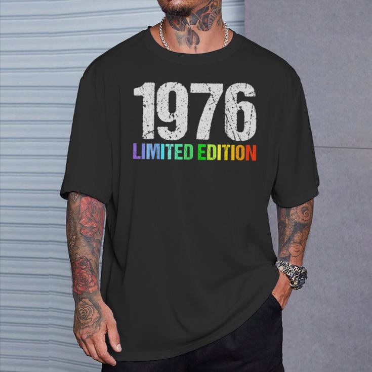 49 Cumpleaños Hombre 49 Años 1976 Decoración Divertido Regalo Camiseta unisex Regalos para él