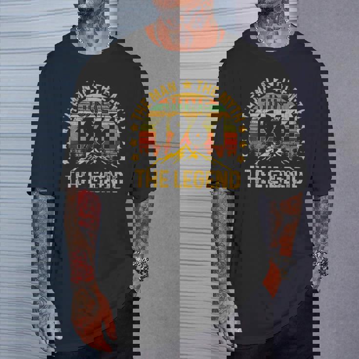 60 Years Old Birthday The Man Myth Legend 1961年6月 Tシャツ 彼への贈り物