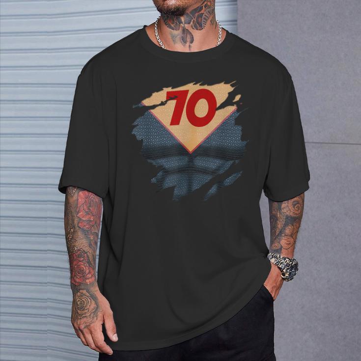 71st Birthday Comic Book Hero Born In 1954 T-Shirt Gifts for Him