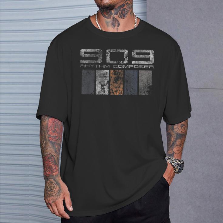 909レトロアナログリズム作曲家 Tシャツ 彼への贈り物