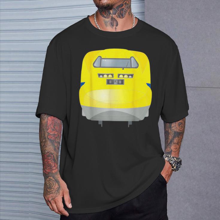 923形ドクターイエローイラスト Tシャツ 彼への贈り物