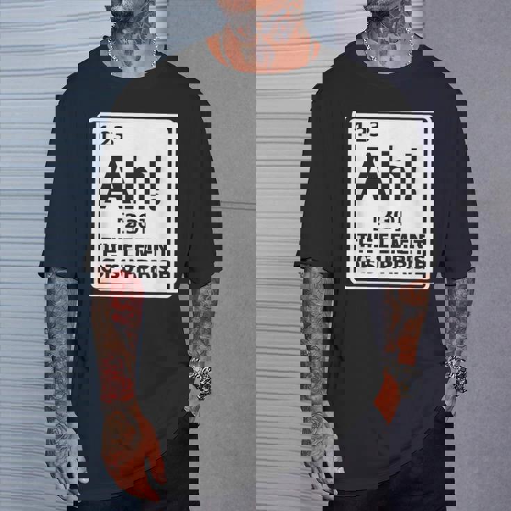 Ah The Element Ofurprise 周期表 Tシャツ 彼への贈り物