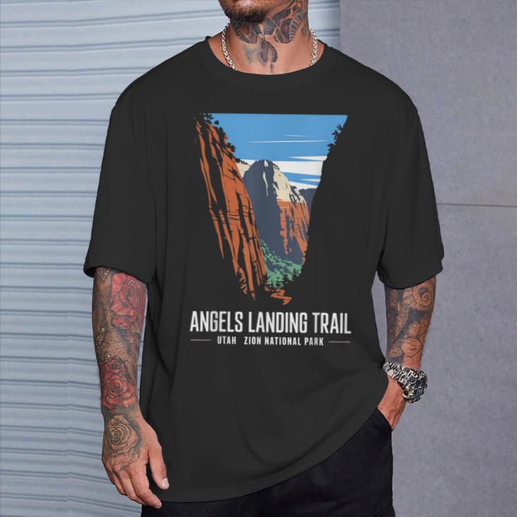 Ángeles Aterrizaje Camiseta unisex Regalos para él