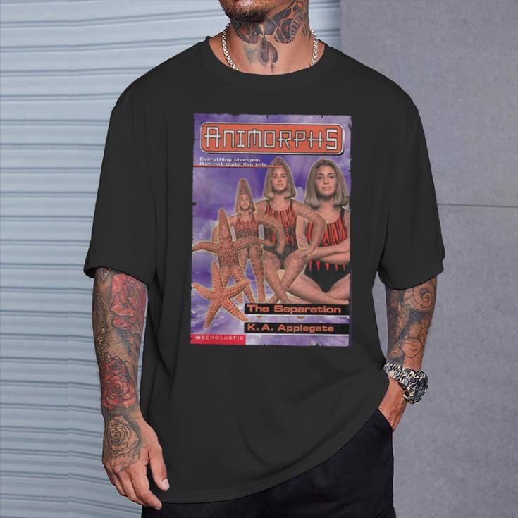 Animorphs The Separation Starfish Transformation Book Cover T-Shirt Gifts for Him