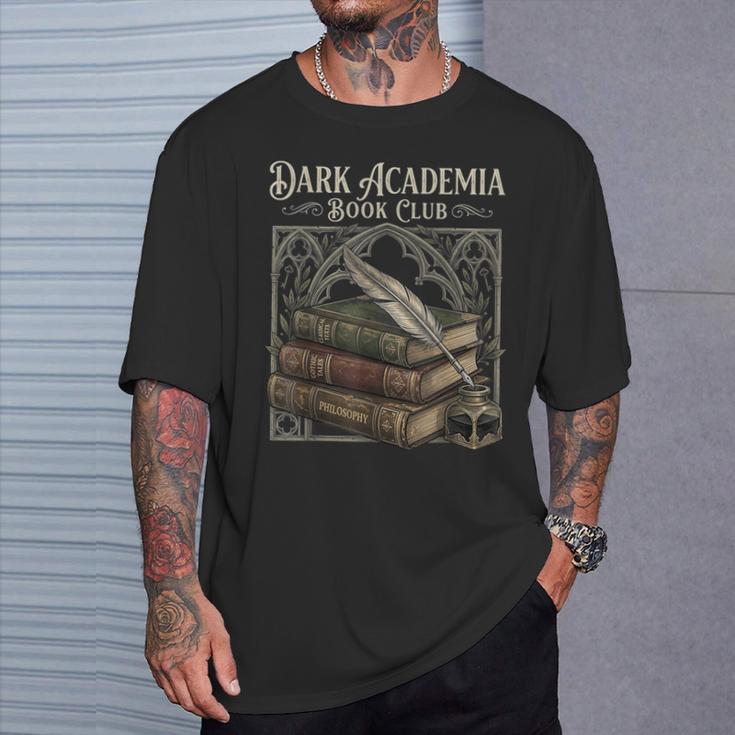 Apparel Dark Academia Book Club Aesthetic Reader T-Shirt Gifts for Him Apparel Dark Academia Book Club Aesthetic Reader T-Shirt Gifts for Him