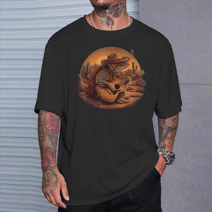 Armadillo ウェスタンカウボーイシャツ メンズ レディース カントリーミュージック Tシャツ 彼への贈り物