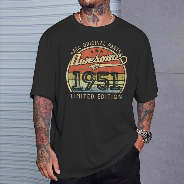 Awesomeince 1951 限定版 1951年製 メンズ レディース Tシャツ 彼への贈り物