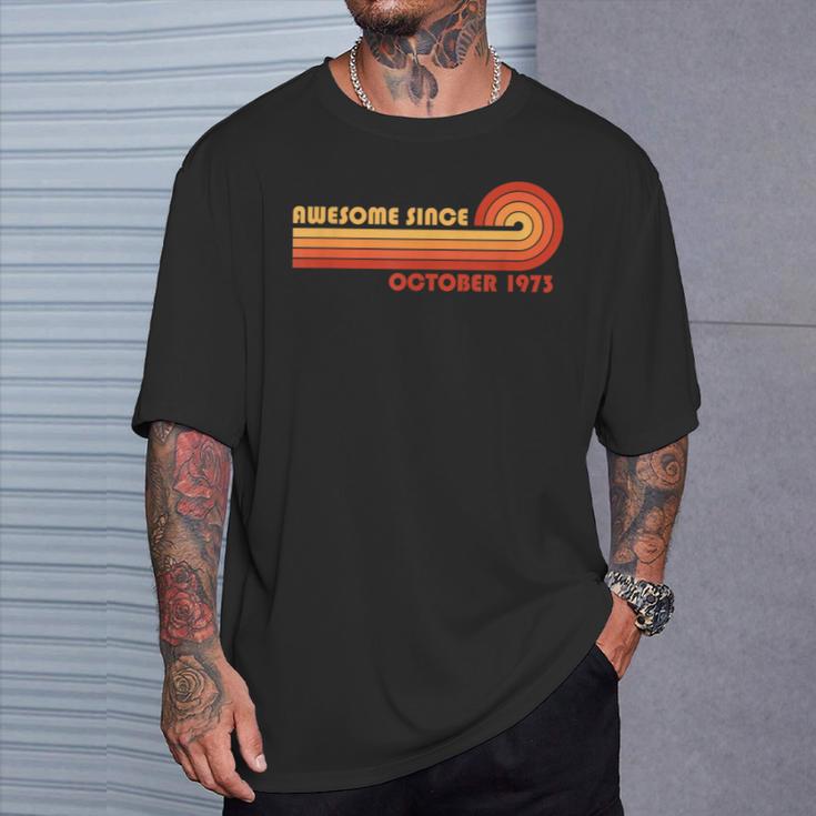 Awesomeince October 1973 Tシャツ 彼への贈り物