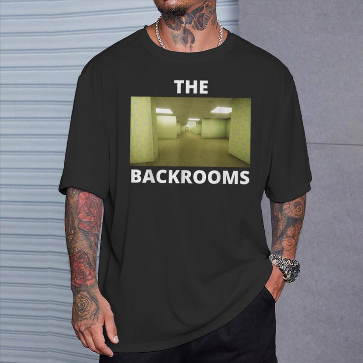 The Backrooms Creepypasta Memeへようこそ Tシャツ 彼への贈り物