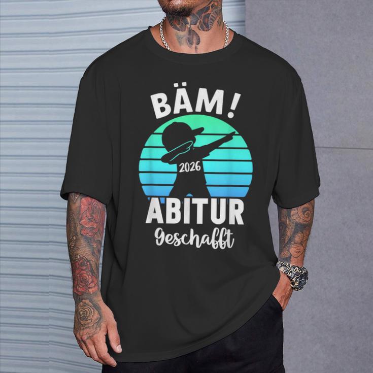 Bäm Abitur 2026 Geschafft Abi Ak 2026 T-Shirt Geschenke für Ihn