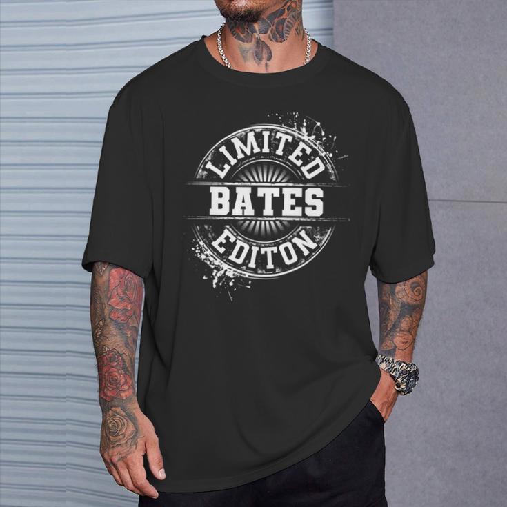 Bates 面白い 苗字 ファミリーツリー 誕生日 同窓会 ギフトアイデア 長袖tシャツ Tシャツ 彼への贈り物
