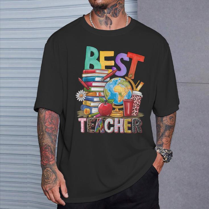 Best Teacher I Love My Teacher Ever Best Teacher Tシャツ 彼への贈り物