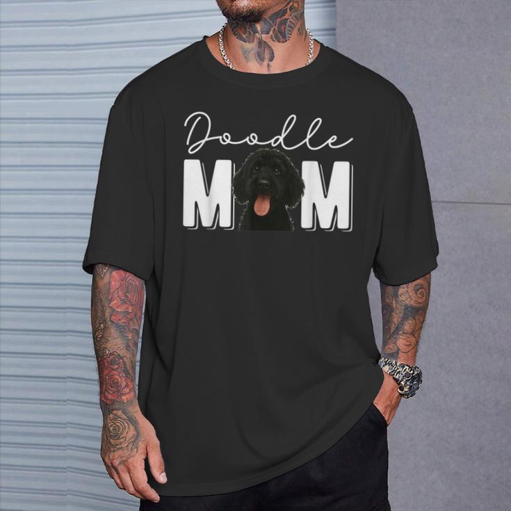 Black Doodle Mom Black Goldendoodle Owner Black Doodle Lover T-Shirt Gifts for Him Black Doodle Mom Black Goldendoodle Owner Black Doodle Lover T-Shirt Gifts for Him
