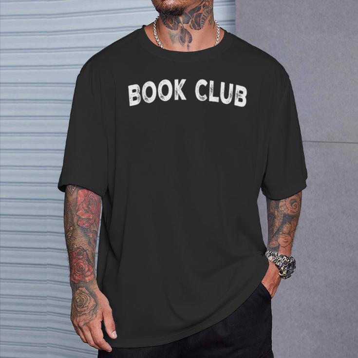 Book Club T-Shirt Gifts for Him