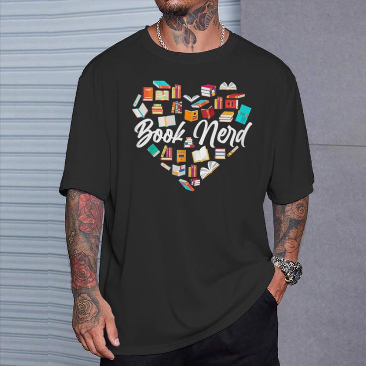 Book Lover Book Nerd Bookworm Bookish Librarian T-Shirt Gifts for Him Book Lover Book Nerd Bookworm Bookish Librarian T-Shirt Gifts for Him