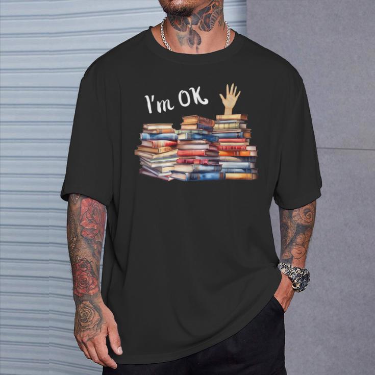 Book Lover For Women Readers Teacher Librarian T-Shirt Gifts for Him