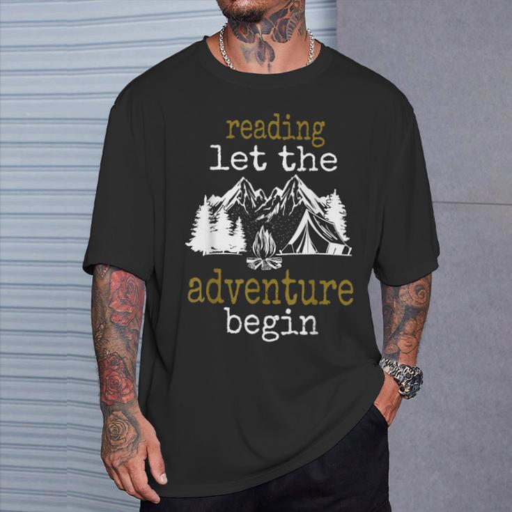 For Book Lovers Reading Women Clothing Girls Pajamas T-Shirt Gifts for Him