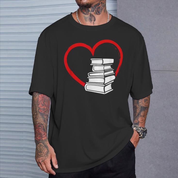 Book Nerd's Book Lover's Valentine's Day T-Shirt Gifts for Him Book Nerd's Book Lover's Valentine's Day T-Shirt Gifts for Him