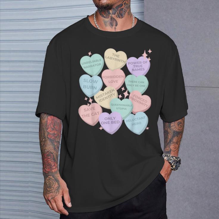Book Tropes T-Shirt Gifts for Him