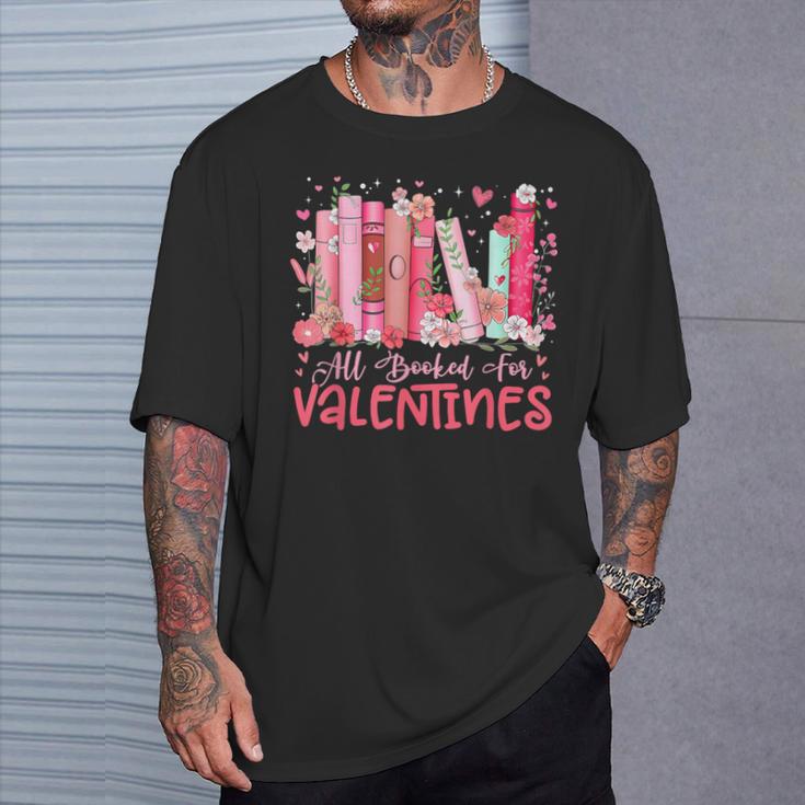 All Booked For Valentine Book Reading Women Girl Teacher T-Shirt Gifts for Him All Booked For Valentine Book Reading Women Girl Teacher T-Shirt Gifts for Him