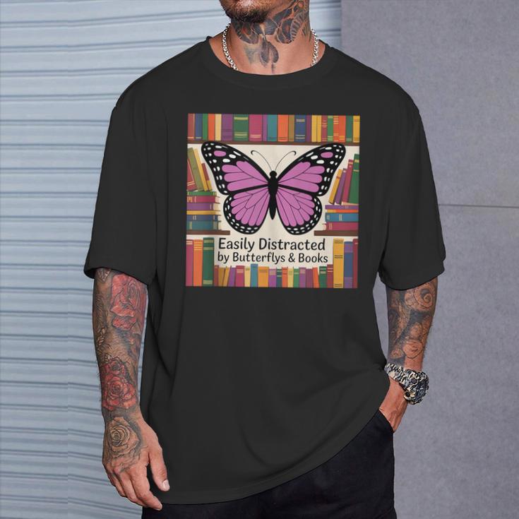 Butterfly Decor Book Butterfly Party Favors Purple Butterfly T-Shirt Gifts for Him Butterfly Decor Book Butterfly Party Favors Purple Butterfly T-Shirt Gifts for Him