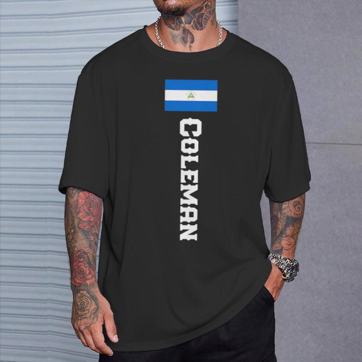 Colemanコールマン メンズ レディース キッズ 姓 ニカラグア シャツ Tシャツ 彼への贈り物