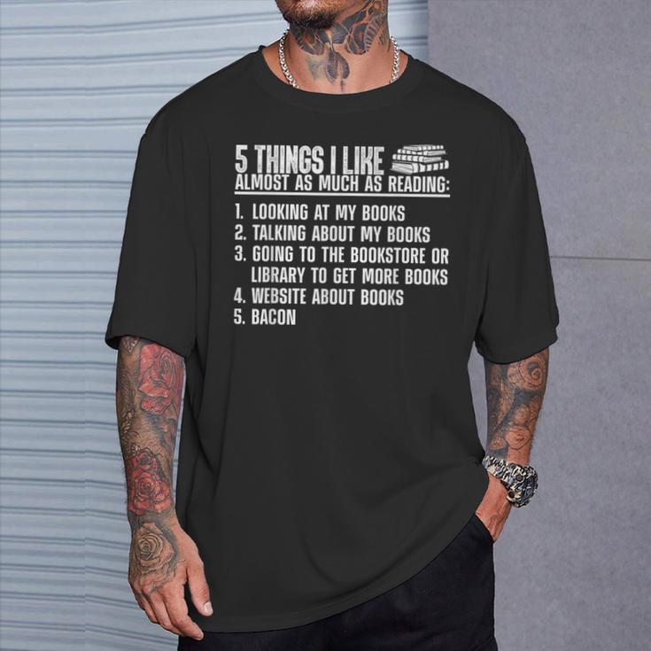 Cool Reading For Men Women Kids Bookworm Reading Book Lover T-Shirt Gifts for Him