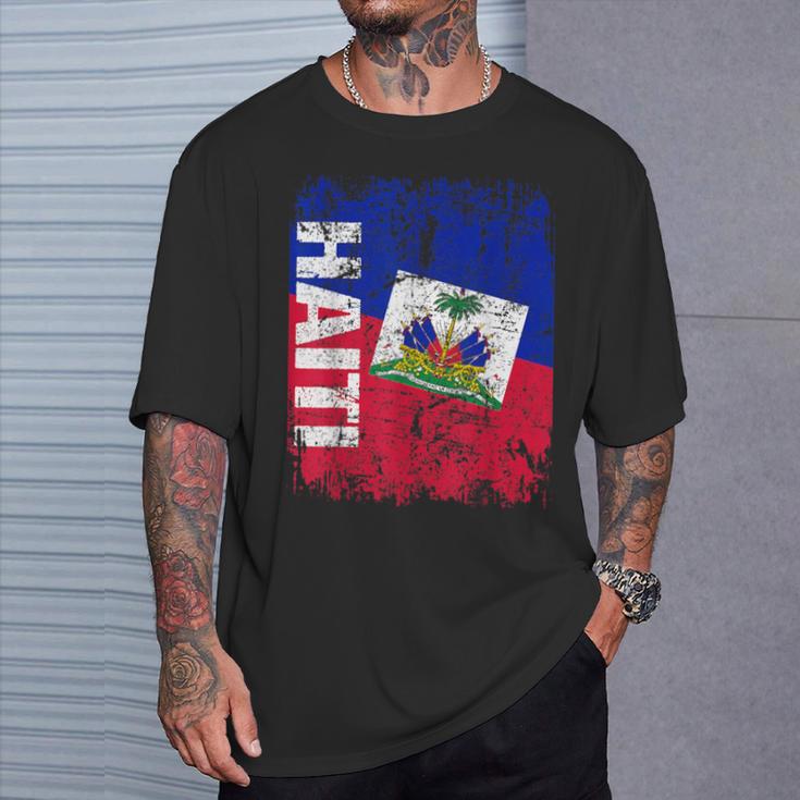 Damen Herren Kinder Haiti T-Shirt Geschenke für Ihn