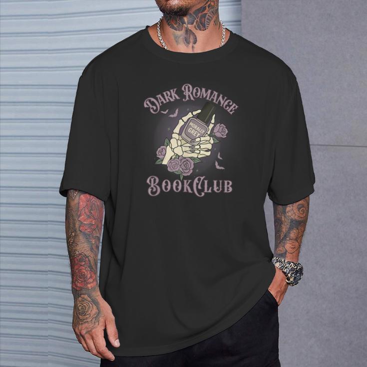 Dark Romance Book Lover Tee T-Shirt Gifts for Him