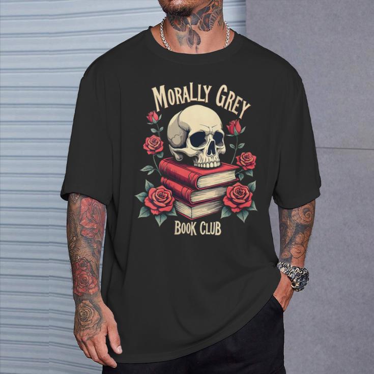 Dark Romance Romantasy Smutty Book Lover Morally Grey Merch T-Shirt Gifts for Him Dark Romance Romantasy Smutty Book Lover Morally Grey Merch T-Shirt Gifts for Him