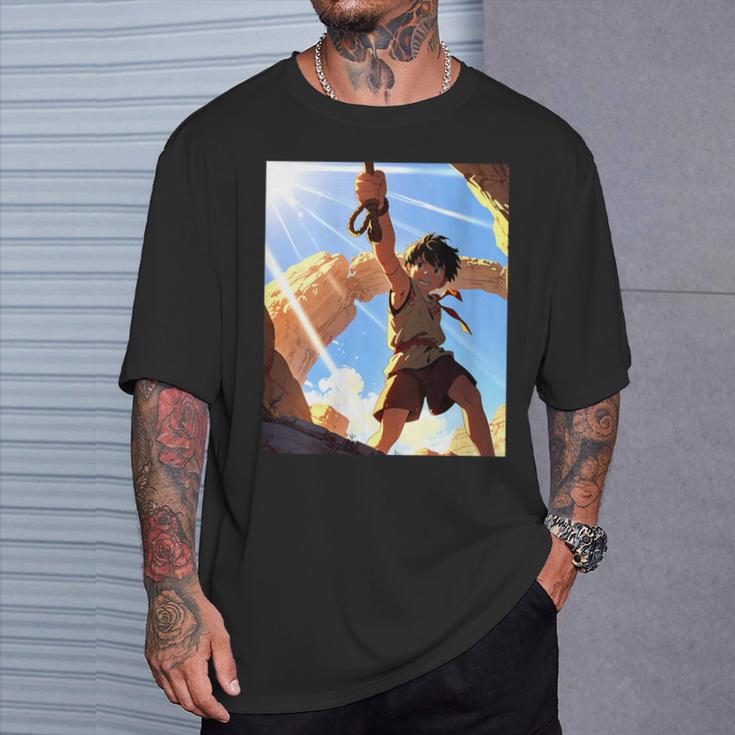 David And Goliath Bible Book Samuel King David Anime Manga T-Shirt Gifts for Him