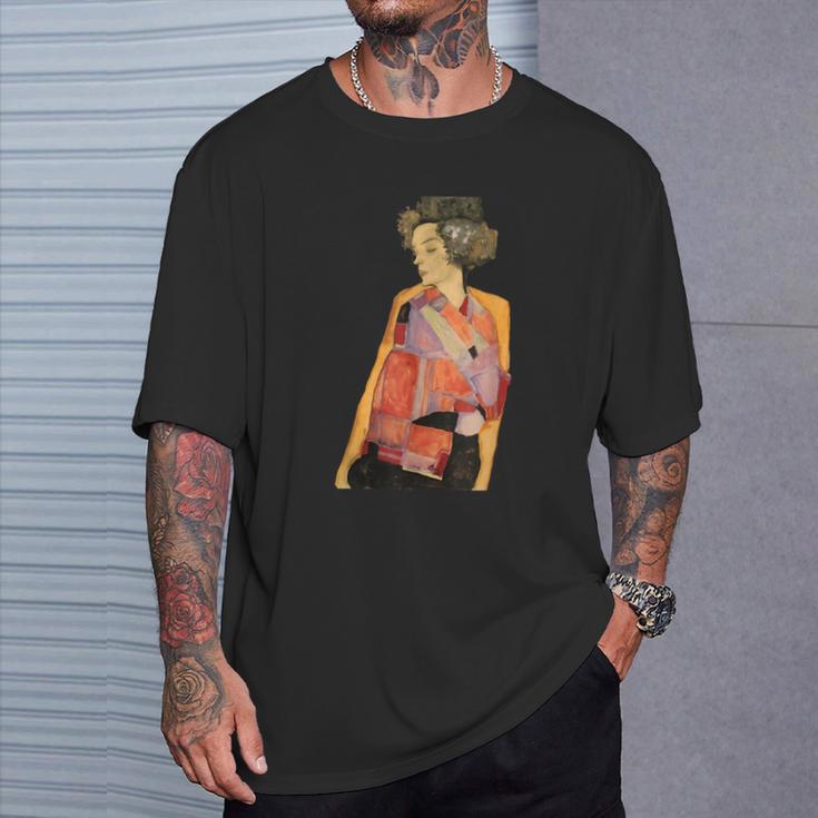 The Daydreamer ゲルティ・シーレ By エゴン・シーレ 1911 Tシャツ 彼への贈り物