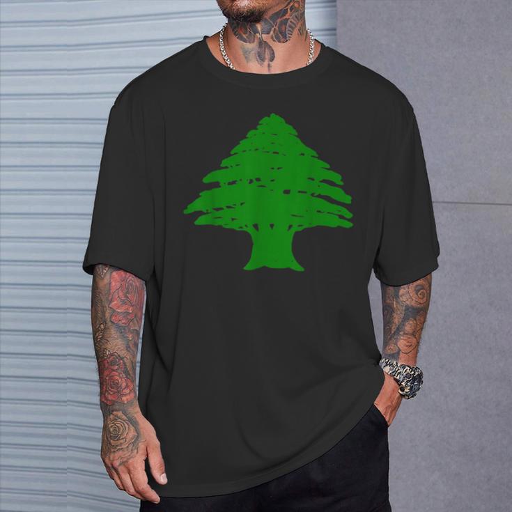 De La Bandera Del Líbano Orgullo Libanés Beirut Líbano Camiseta unisex Regalos para él