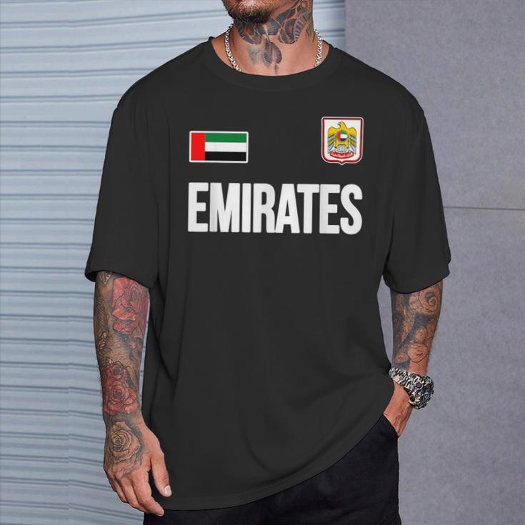 De Los Emiratos Árabes Unidos Regalo De La Bandera De Los Emiratos Camiseta unisex Regalos para él