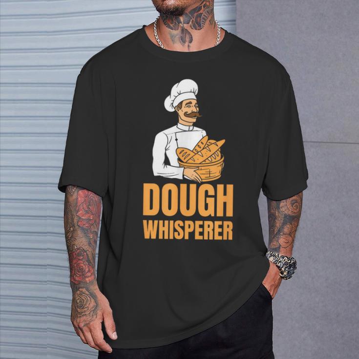 Dough Whisperer Baker Baking Hobby Baker Tシャツ 彼への贈り物