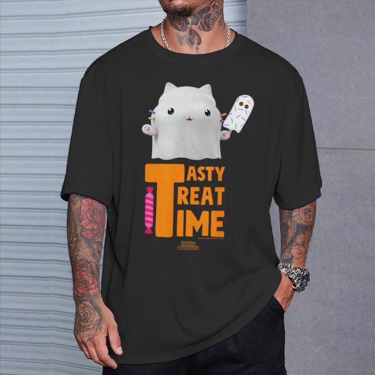 Dreamworks ギャビーのドールハウス Cakey Tasty Treat Time Ghost Tシャツ 彼への贈り物