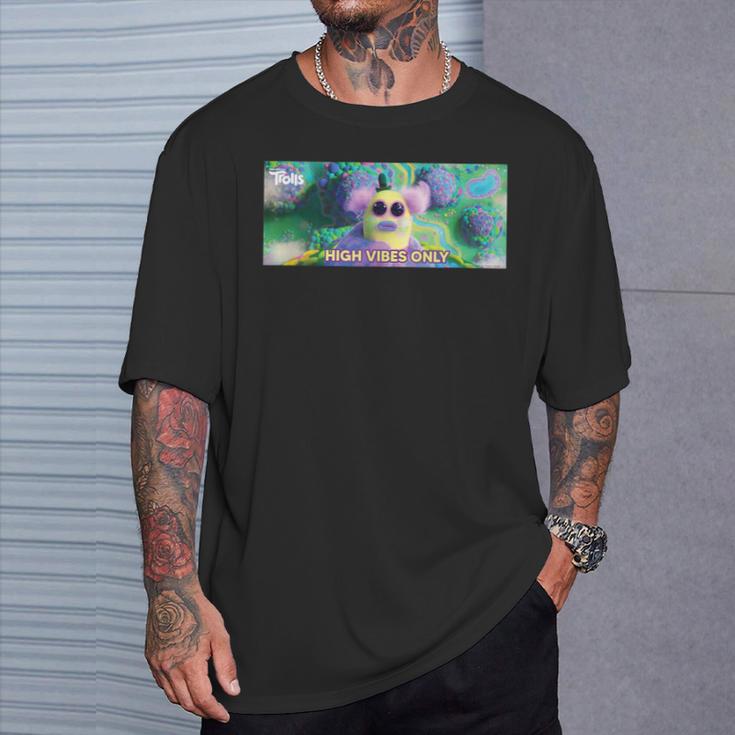 Dreamworks トロールズ Mr Dinkles Highibes Only Tシャツ 彼への贈り物