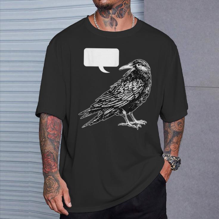 Edgar Allan Poe Nevermore Open To Interpretation Raven シャツ Tシャツ 彼への贈り物