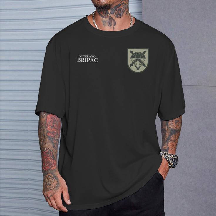 Emblema Bripaceterano Ejército Español Paracaidista Manga Larga Camiseta unisex Regalos para él