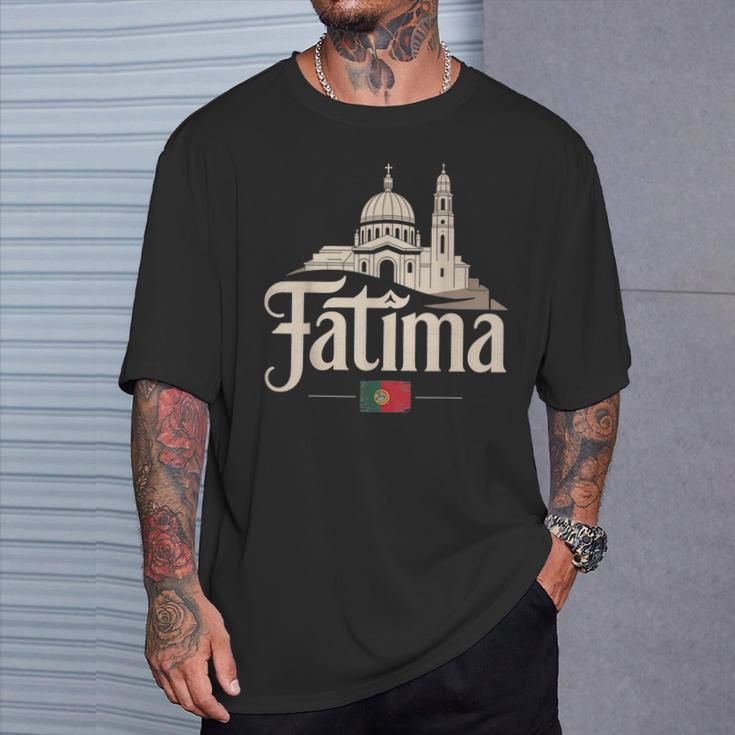 Fatima Portugal City Travel Fatima Portugalibes T-Shirt Cadeaux pour lui