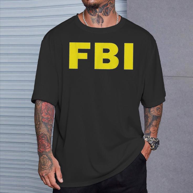 Fbi ハロウィン おもしろコスチューム Tシャツ 彼への贈り物